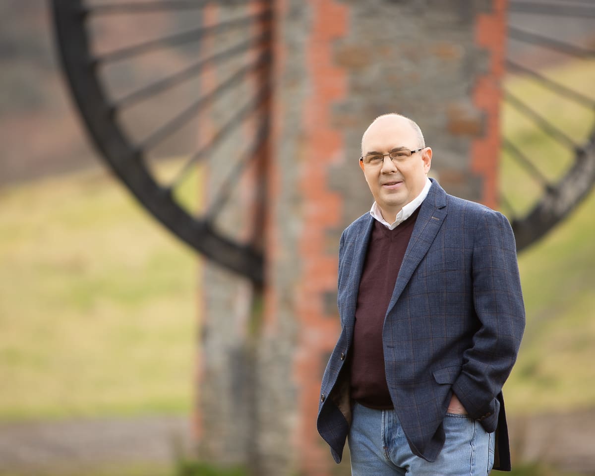 Paul Gower Headshot Photography at Dare Valley Country Park Aberdare , commercial photography, business photography