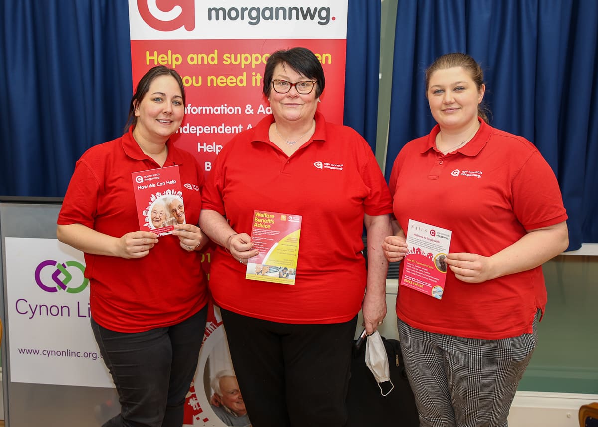 Age Connects Morgannwg, Age Connects Aberdare, The Living Well for Less Roadshow 2022, Event Photography, Commercial Photography