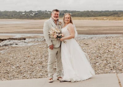 Emma and Tims Intimate Wedding at The Cobbles Ewenny